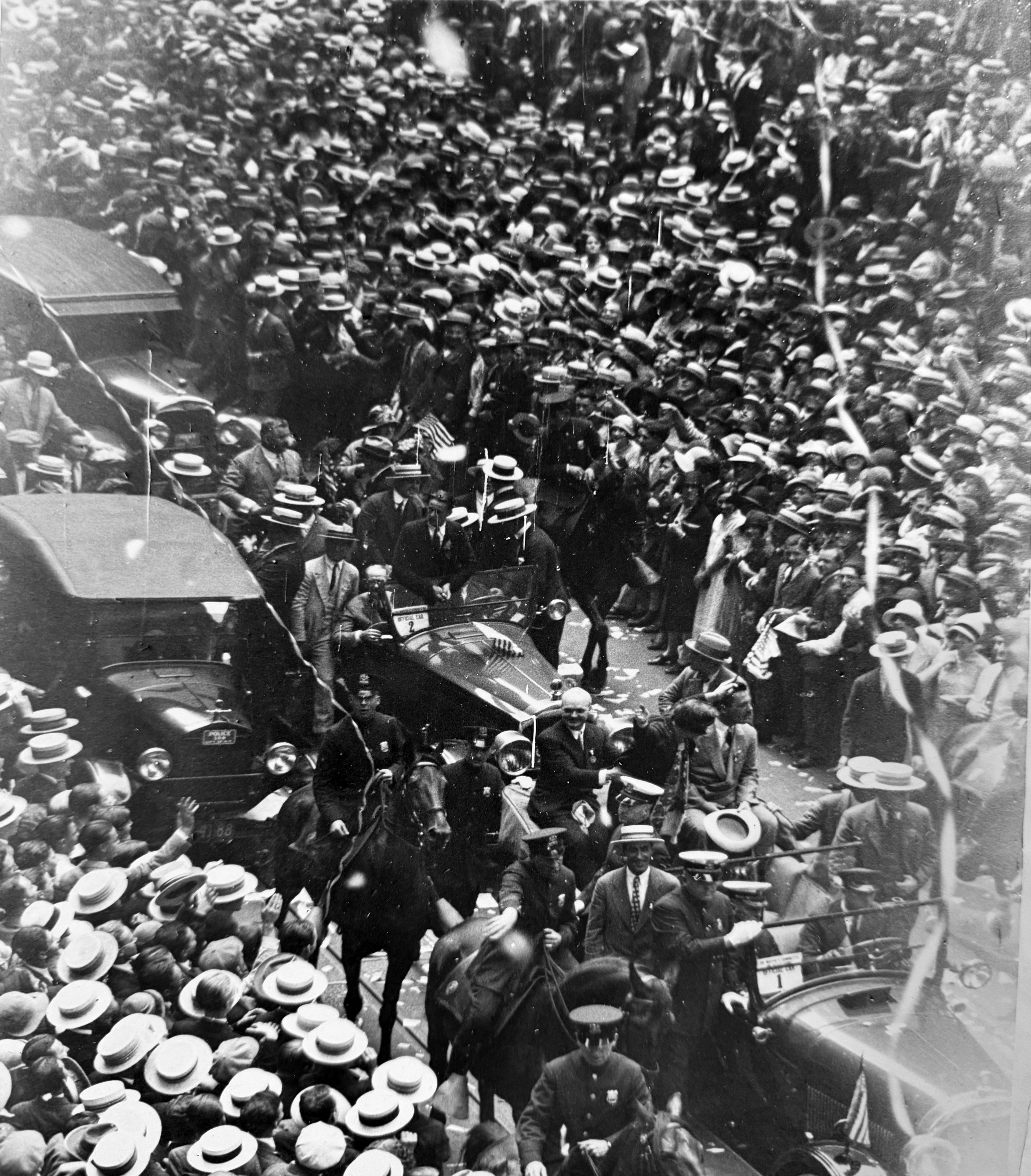 New York parade crowd